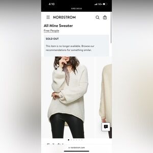 Free People All Mine Sweater